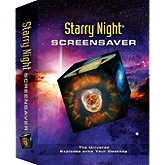 Starry Night Stars and Planets Screensaver